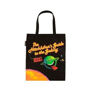 Hitchhikers Guide to the Galaxy Tote Bag by Out of Print