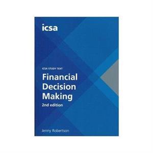 Financial Decision Making CSQS by Jenny Robertson