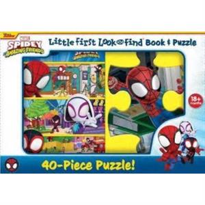 Disney Junior Marvel Spidey and His Amazing Friends Little First Look and Find Book  Puzzle by Pi Kids