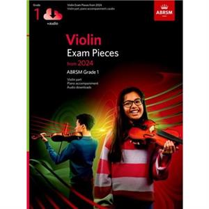 Violin Exam Pieces from 2024 ABRSM Grade 1 Violin Part Piano Accompaniment  Audio by ABRSM