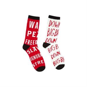 1984 Socks  Large by Out of Print