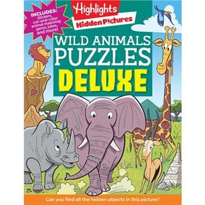 Wild Animals Puzzles Deluxe by Highlights