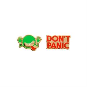 Hitchhikers Guide to the Galaxy Enamel Pin Set by Out of Print