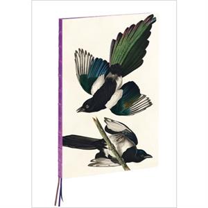 Magpies James Audubon A4 Notebook by John James Audubon