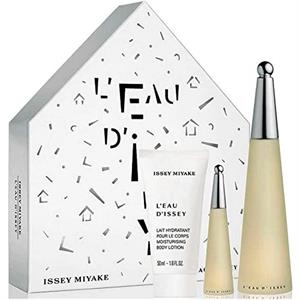 Issey Miyake Leau dIssey Gift Set 100ml EDT + 50ml Body Lotion + 10ml Purse Spray