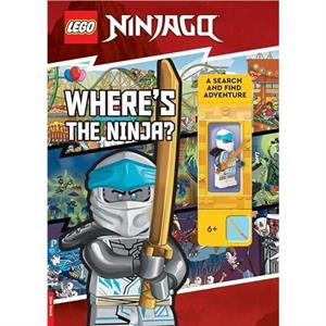 LEGO NINJAGO Wheres the Ninja A Search and Find Adventure with Zane minifigure by Buster Books