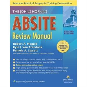 The Johns Hopkins ABSITE Review Manual by Pamela A. Lipsett