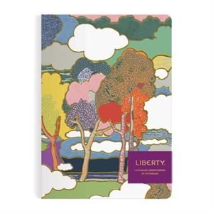 Liberty Prospect Road B5 Handmade Embroidered Journal by Galison