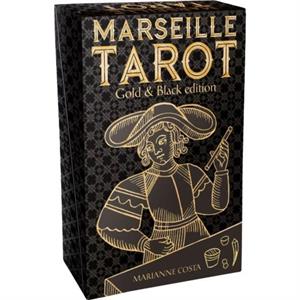 Marseille Tarot  Gold  Black Edition by Marianne Marianne Costa Costa