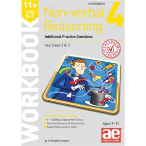 11 Nonverbal Reasoning Year 57 Workbook 4 by Andrea F Richardson