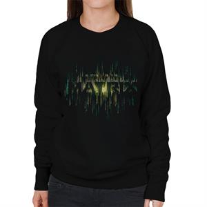 The Matrix Resurrections Glitch In The Matrix Women's Sweatshirt