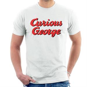 Curious George Red Logo Men's T-Shirt