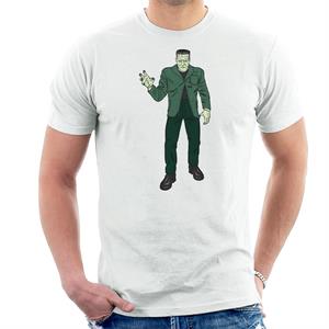 Frankenstein Monster Pose Illustration Men's T-Shirt