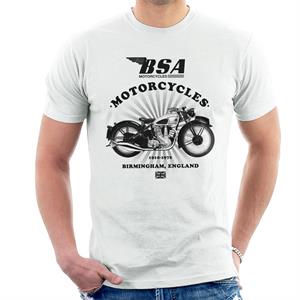 BSA Motorcycles 1910 Birmingham England Men's T-Shirt