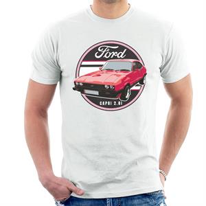 Ford Capri Red 2 8I Men's T-Shirt