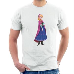 Disney Frozen Princess Anna Smiling Men's T-Shirt