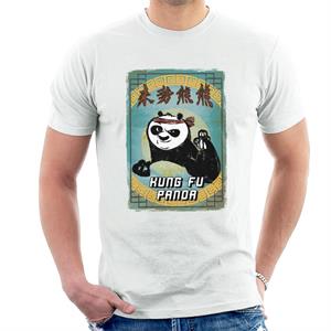 Kung Fu Panda Po Kanji Crayon Men's T-Shirt