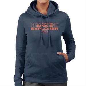 E.T. The Extra Terrestrial Space Explorer Women's Hooded Sweatshirt