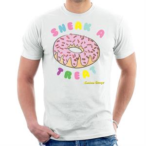 Curious George Sneak A Treat Donut Men's T-Shirt