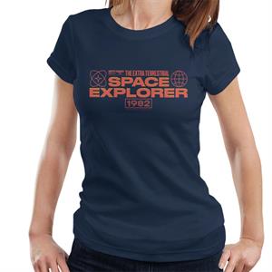 E.T. The Extra Terrestrial Space Explorer Women's T-Shirt