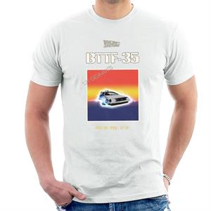 Back to the Future 35th Anniversary Sunset Men's T-Shirt