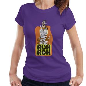 Scooby Doo Halloween Mummified Ruh Roh Women's T-Shirt