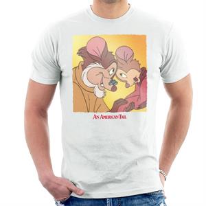 An American Tail Fieval And Papa Mousekewitz Men's T-Shirt