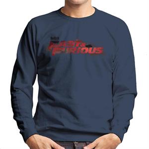 The Fast and The Furious Smoky Red Logo Men's Sweatshirt