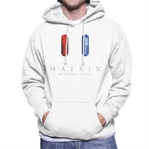 The Matrix Resurrections Blue Or Red Pill Men's Hooded Sweatshirt