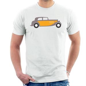 Citroen Traction Classic Car Sketch Men's T-Shirt