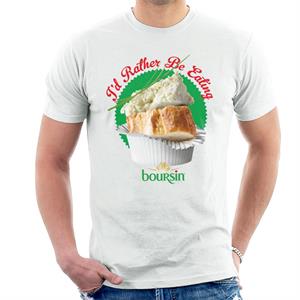 Boursin Id Rather Be Eating Men's T-Shirt