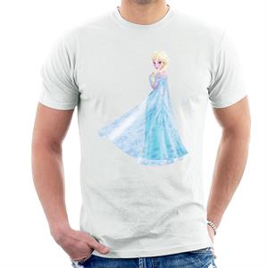 Disney Frozen Elsa Looking From Behind Men's T-Shirt