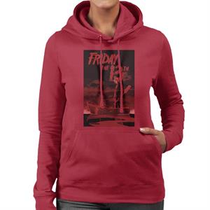 Friday 13th Crimson Boat Women's Hooded Sweatshirt