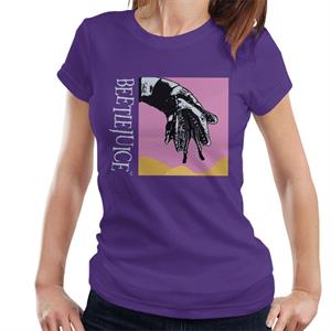 Beetlejuice Sandworm Pink Sky Women's T-Shirt