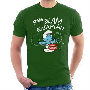 The Smurfs Ram Blam Rataplan Men's T-Shirt