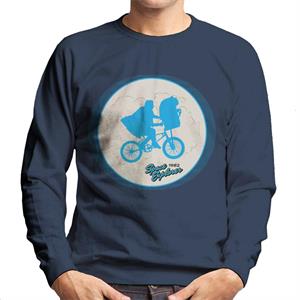 E.T. 1982 Space Explorer Flyin' High Men's Sweatshirt