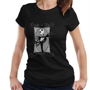 The Nightmare Before Christmas Jack Skellington Arms Crossed Women's T-Shirt