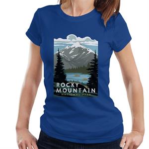 US National Parks Rocky Mountain National Park Women's T-Shirt