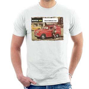 Austin A35 5cwt Delivery Van British Motor Heritage Men's T-Shirt