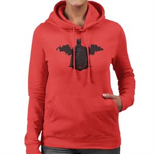 The Batman Logo Gotham City Backdrop Women's Hooded Sweatshirt