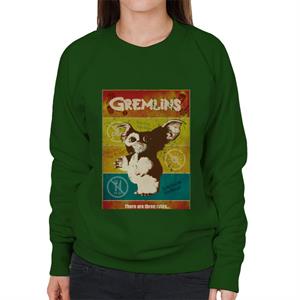 Gremlins Halloween There Are Three Rules Women's Sweatshirt