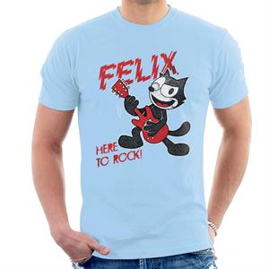 Felix The Cat Here To Rock Men's T-Shirt