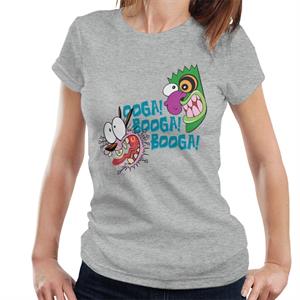 Courage The Cowardly Dog Halloween Ooga Booga Booga Women's T-Shirt