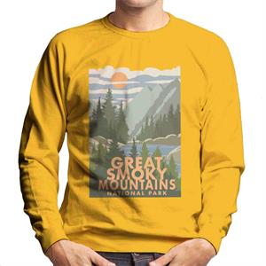 US National Parks Great Smoky Mountains Men's Sweatshirt