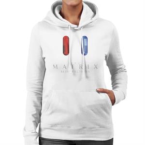 The Matrix Resurrections Blue Or Red Pill Women's Hooded Sweatshirt