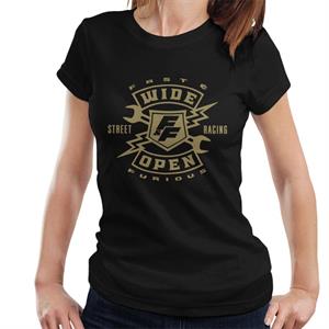 The Fast and The Furious Wide Open Women's T-Shirt