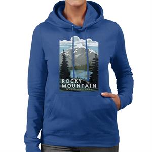 US National Parks Rocky Mountain National Park Women's Hooded Sweatshirt