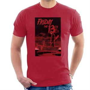 Friday 13th Crimson Boat Men's T-Shirt