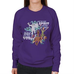 Scooby Doo Halloween We Have Got Spirit Women's Sweatshirt