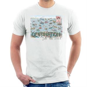 Where's Wally Destination Into The Crowd Men's T-Shirt